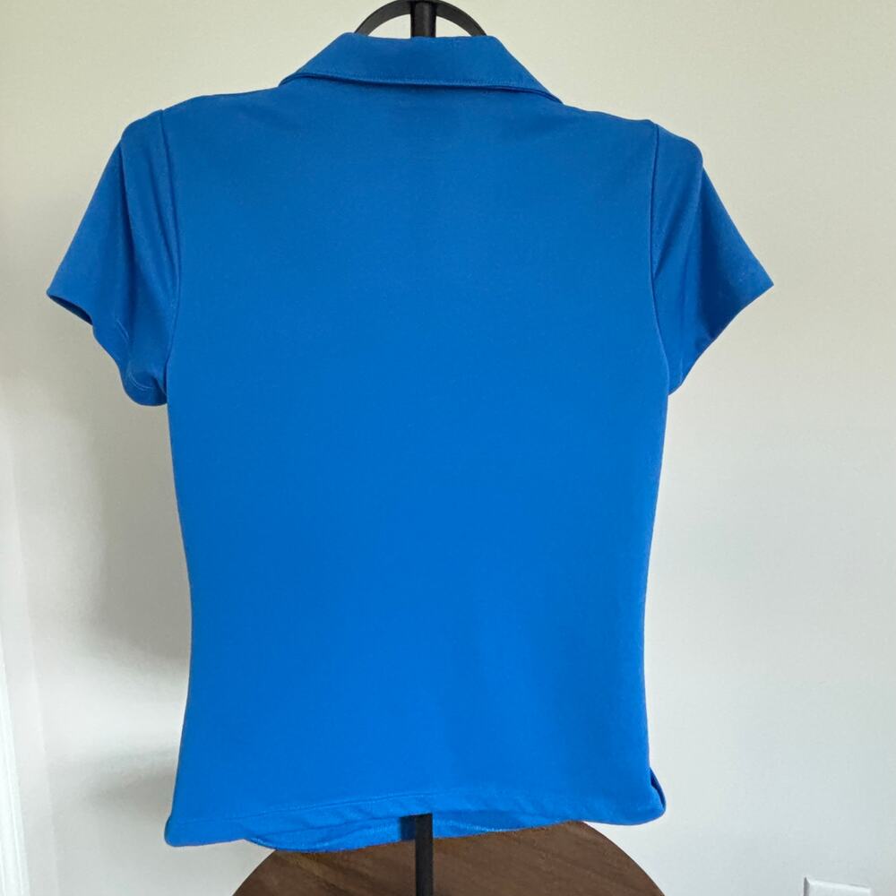 PGA Tour Golf Sport Top Women's Medium Blue - Picture 3 of 6